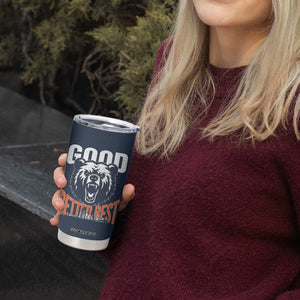 Good Better Best Graphic Tumbler Cup Motivational Sports Fan Chicago Skyline TS02 Print Your Wear