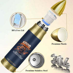 Good Better Best Motivational Fierce Graphic Bullet Tumbler TS02 Print Your Wear
