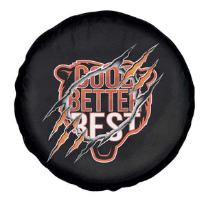 Good Better Best Graphic Spare Tire Cover Motivational Football Fans TS02 Print Your Wear
