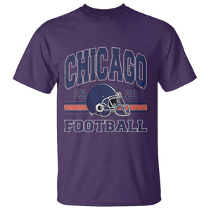 Chicago Football Lover T Shirt Windy City Pride Sports Fan TS02 Purple Print Your Wear