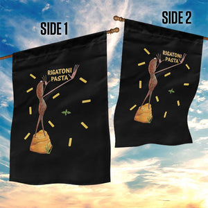 Funny Rigatoni Pasta Marcus The Worm Garden Flag Dramatic Pasta Lover Foodie Meme TS02 Print Your Wear