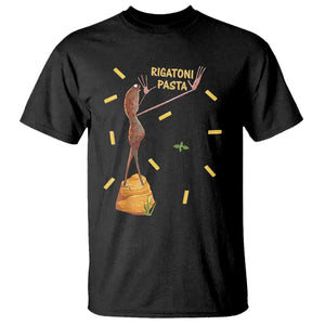 Funny Rigatoni Pasta Marcus The Worm T Shirt Dramatic Pasta Lover Foodie Meme TS02 Black Print Your Wear