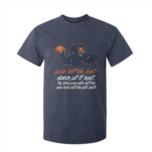 Good Better Best T Shirt For Kid Never Let It Rest Motivational CFB TS02 Navy Print Your Wear