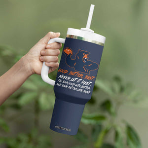 Good Better Best Tumbler With Handle Never Let It Rest Motivational CFB TS02 Print Your Wear