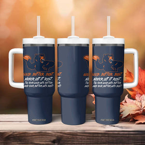 Good Better Best Tumbler With Handle Never Let It Rest Motivational CFB TS02 Print Your Wear