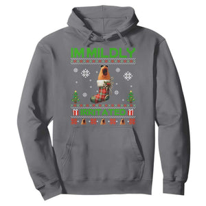 Mildly Irritated Marcus the Worm Meme Hoodie Funny Christmas Stocking Weirdcore TS02 Charcoal Print Your Wear