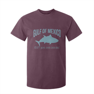 Gulf of Mexico T Shirt For Kid Est 300,000,000 BC Funny Tuna TS02 Maroon Print Your Wear