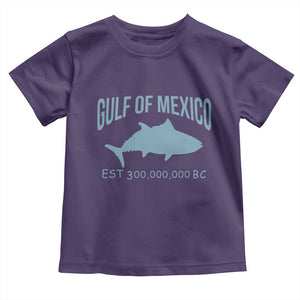 Gulf of Mexico Toddler T Shirt Est 300,000,000 BC Funny Tuna TS02 Purple Print Your Wear