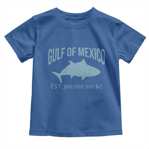 Gulf of Mexico Toddler T Shirt Est 300,000,000 BC Funny Tuna TS02 Royal Blue Print Your Wear