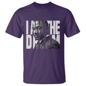 Martin Luther King MLK Day T Shirt I Am The Dream Black King Power Black History Month TS02 Purple Print Your Wear