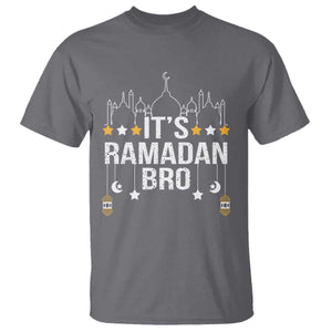 It's Ramadan Bro T Shirt Islamic Fasting Muslim TS02 Charcoal Print Your Wear