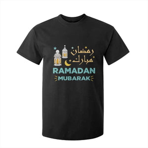 Ramadan Mubarak Muslim T Shirt For Kid TS02 Black Print Your Wear