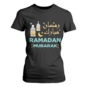 Ramadan Mubarak Muslim T Shirt For Women TS02 Black Print Your Wear
