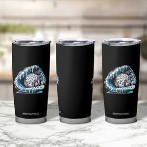 Baseball Drip Sprinkles Ice Cream Tumbler Cup Ball and Glove Dripping TS02 Print Your Wear