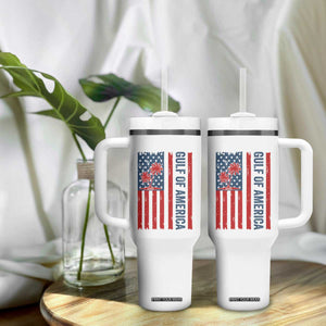 Funny Gulf Of US America Est 2025 Tumbler With Handle USA American Flag TS02 Print Your Wear