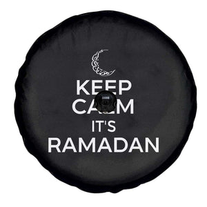 Keep Calm It's Ramadan Spare Tire Cover Kareem Eid Mubarek Islamic Muslims TS02 Print Your Wear
