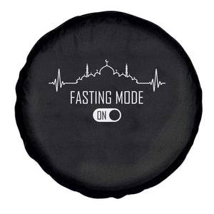 Happy Ramadan Islamic Spare Tire Cover Fasting Mode Is On Muslim TS02 Print Your Wear