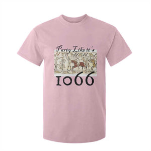 Funny Medieval Humor Battle of Hastings T Shirt For Kid Party Like Its 1066 Historic Bayeux Tapestry Graphic
