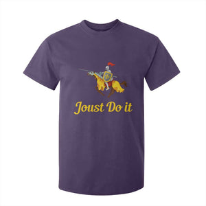 Funny Joust Do It Medieval Knight Horse Graphic T Shirt For Kid Jousting Renaissance Faire Parody