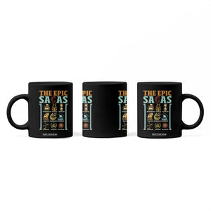 The Epic Sagas Ancient Greek Mythology Graphic Coffee Mug Odysseus Journey Odyssey History Lover Gift