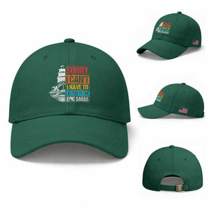 I Have To Listen To The Epic Sagas Odysseus Ship Retro Baseball Cap Funny Odyssey Greek Mythology Lover