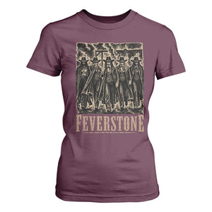Vintage Feverstone Cowgirls Wild West Outlaw Legends T Shirt For Women