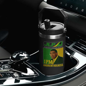1PM Andrew Holness JPL Supporter Flip Straw Tumbler Jamaica Labor Party Jamaican Political Pride TS02 Print Your Wear