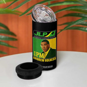1PM Andrew Holness JPL Supporter 4 in 1 Can Cooler Tumbler Jamaica Labor Party Jamaican Political Pride TS02 Print Your Wear
