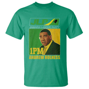 1PM Andrew Holness JPL Supporter T Shirt Jamaica Labor Party Jamaican Political Pride TS02 Irish Green Print Your Wear
