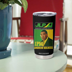 1PM Andrew Holness JPL Supporter Tumbler Cup Jamaica Labor Party Jamaican Political Pride TS02 Print Your Wear