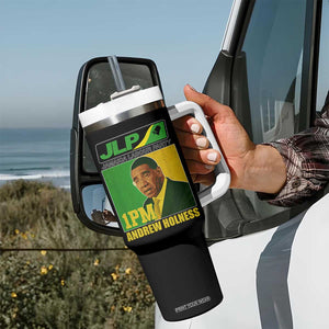 1PM Andrew Holness JPL Supporter Tumbler With Handle Jamaica Labor Party Jamaican Political Pride TS02 Print Your Wear