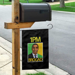 1PM BROGAD JLP Supporter Andrew Holness Garden Flag Jamaica Labor Party Politics TS02 Print Your Wear