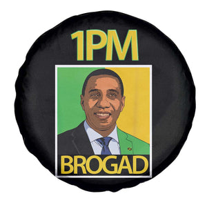 1PM BROGAD JLP Supporter Andrew Holness Spare Tire Cover Jamaica Labor Party Politics TS02 Print Your Wear