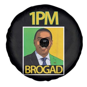 1PM BROGAD JLP Supporter Andrew Holness Spare Tire Cover Jamaica Labor Party Politics TS02 Print Your Wear