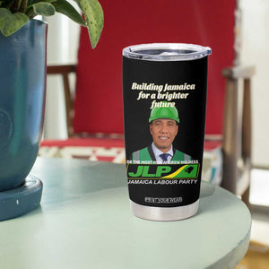 Dr Most Hon Andrew Holness JLP Supporter Tumbler Cup Building Jamaica for a Brighter Future Jamaica Labor Party Politics TS02 Print Your Wear