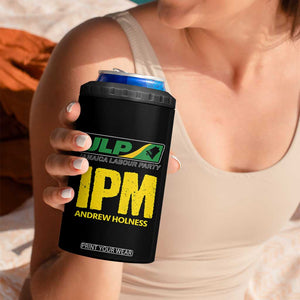 1PM Andrew Holness 4 in 1 Can Cooler Tumbler Support JLP Jamaica Labour Party TS02 Print Your Wear