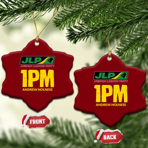 1PM Andrew Holness Ceramic Ornament Support JLP Jamaica Labour Party - Print Your Wear