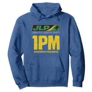 1PM Andrew Holness Hoodie Support JLP Jamaica Labour Party TS02 Royal Blue Print Your Wear