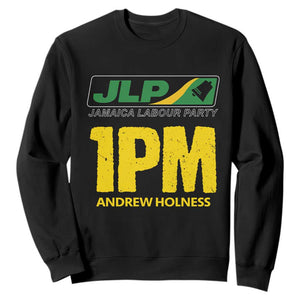 1PM Andrew Holness Sweatshirt Support JLP Jamaica Labour Party TS02 Black Print Your Wear