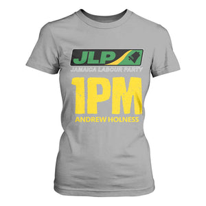 1PM Andrew Holness T Shirt For Women Support JLP Jamaica Labour Party TS02 Sport Gray Print Your Wear