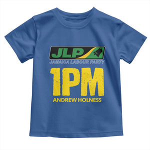 1PM Andrew Holness Toddler T Shirt Support JLP Jamaica Labour Party TS02 Royal Blue Print Your Wear