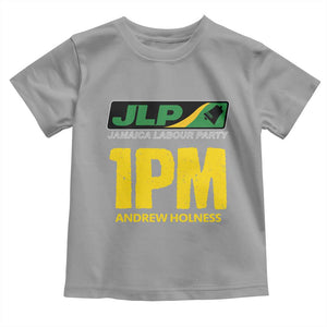 1PM Andrew Holness Toddler T Shirt Support JLP Jamaica Labour Party TS02 Sport Gray Print Your Wear