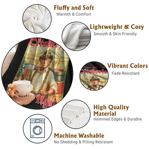 Make Oktoberfest Great Again Throw Blanket Funny Trump Patriotic Beer Festival Parody TS02 Print Your Wear