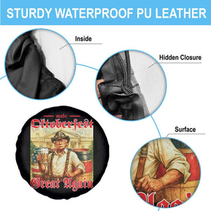 Make Oktoberfest Great Again Spare Tire Cover Funny Trump Patriotic Beer Festival Parody TS02 Print Your Wear