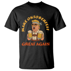 Make Oktoberfest Great Again T Shirt Funny Trump Bavarian Costume Party Beer Festival TS02 Black Print Your Wear