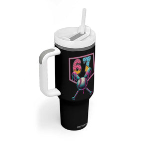 Funny Six Seven Baseball Drip Tumbler With Handle Number 67 Meme Drippy Bats TS02 Print Your Wear