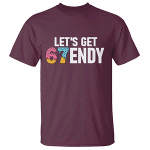 Funny Six Seven 67 T Shirt Lets Get Sendy 6 7 Meme Icecream TS02 Maroon Print Your Wear