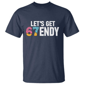Funny Six Seven 67 T Shirt Lets Get Sendy 6 7 Meme Icecream TS02 Navy Print Your Wear