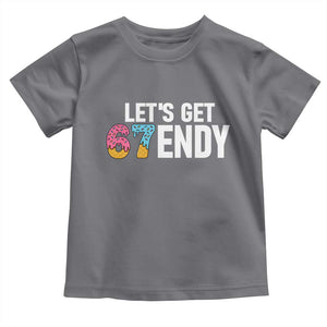 Funny Six Seven 67 Toddler T Shirt Lets Get Sendy 6 7 Meme Icecream TS02 Charcoal Print Your Wear