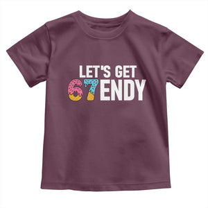 Funny Six Seven 67 Toddler T Shirt Lets Get Sendy 6 7 Meme Icecream TS02 Maroon Print Your Wear